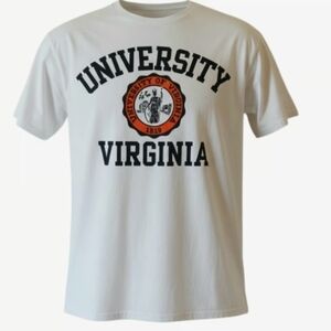 University of Virginia White Logo T-Shirt